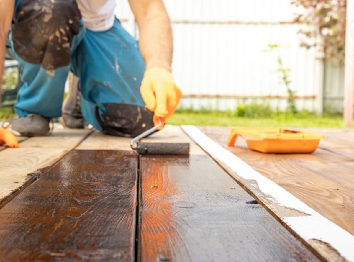 Deck Staining